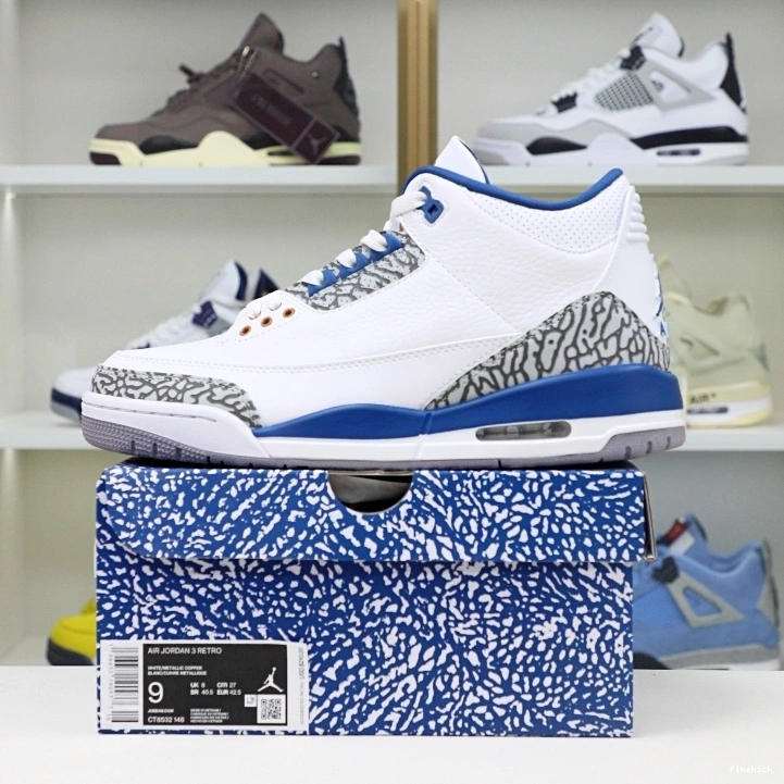 Jordan 3 retro"wizards"（CT8532-148） Jordan Air 0906